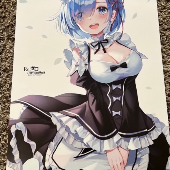 COPY - Re:Zero Poster Bundle 8 pcs Japanese Anime - Picture 6 of 8